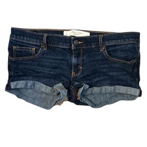 Abercrombie & Fitch Dark Denim Shorts - Size 6 (W28)